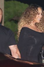 MARIAH CAREY Out for Dinner at Nobu in Malibu 09/14/2019