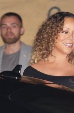 MARIAH CAREY Out for Dinner at Nobu in Malibu 09/14/2019