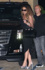 MARIAH CAREY Out for Dinner at Nobu in Malibu 09/14/2019