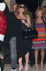 MARIAH CAREY Out for Dinner at Nobu in Malibu 09/14/2019