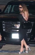 MARIAH CAREY Out for Dinner at Nobu in Malibu 09/14/2019