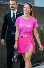MARINA DIAMANDIS Arrives at Jimmy Kimmel Live in Los angeles 09/03/2019
