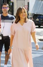MARISKA HARGITAY on the Set of Law and Erder: Special Victims Unit in New York 09/03/2019