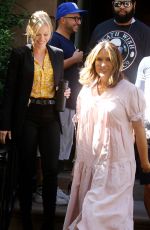 MARISKA HARGITAY on the Set of Law and Erder: Special Victims Unit in New York 09/03/2019
