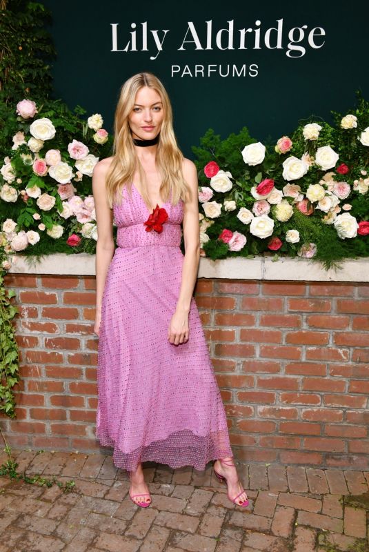 MARTHA HUNT at Lily Aldridge Haven Parfums Launch Event in New York 09/08/2019