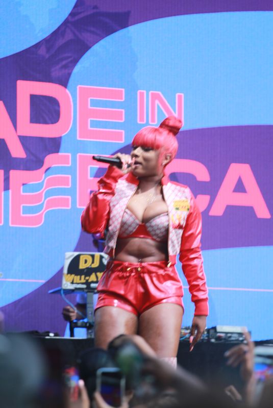 MEGAN THEE STALLION Performs at Made in America 2019 in Philadelphia 09/01/2019