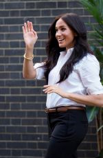 MEGHAN MARKLE at Smart Works Capsule Collection Launch in London 09/12/2019