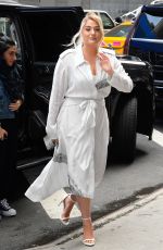 MEGHAN TRAINOR Out at New York Fashion Week 09/07/2019