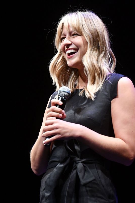 MELISSA BENOIST Performs at Concert for America at Royce Hall in Los Angeles 09/22/2019