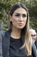 MELISSA SATTA Arrives at Alberta Ferretti Fashion Shom in Milan 09/18/2019