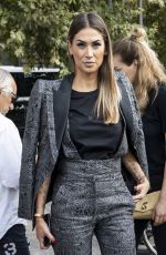 MELISSA SATTA Arrives at Alberta Ferretti Fashion Shom in Milan 09/18/2019