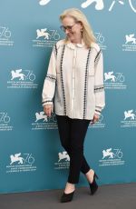 MERYL STREEP at The Laundromat Photocall at 2019 Venice Film Festival 09/01/2019