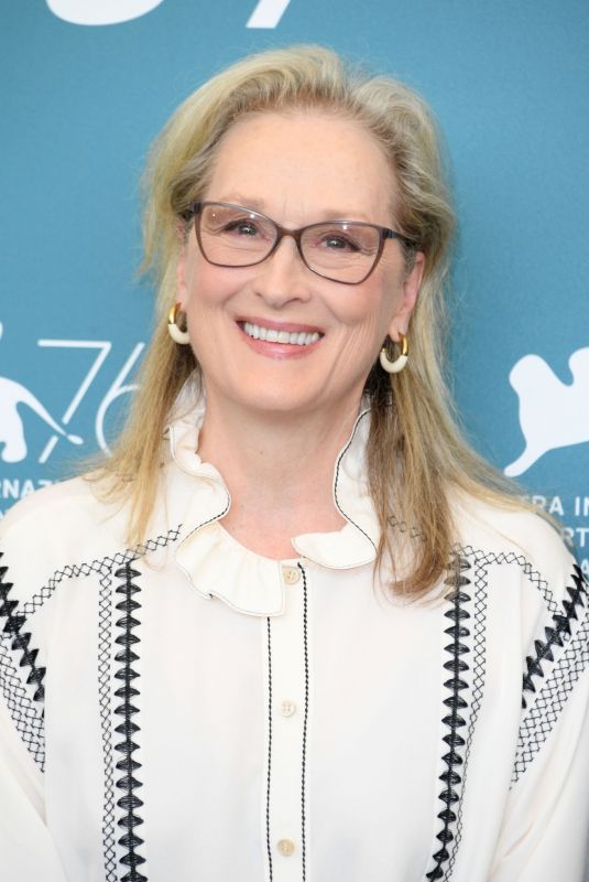 MERYL STREEP at The Laundromat Photocall at 2019 Venice Film Festival 09/01/2019
