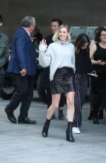 MICHELLE DOCKERY and LAURA CARMICHAEL Arrives at The One Show in London 09/10/2019