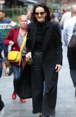 MICHELLE DOCKERY Arrives at Global Offices in London 09/06/2019
