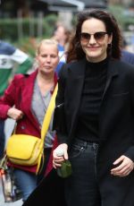 MICHELLE DOCKERY Arrives at Global Offices in London 09/06/2019