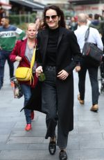 MICHELLE DOCKERY Arrives at Global Offices in London 09/06/2019