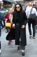MICHELLE DOCKERY Arrives at Global Offices in London 09/06/2019