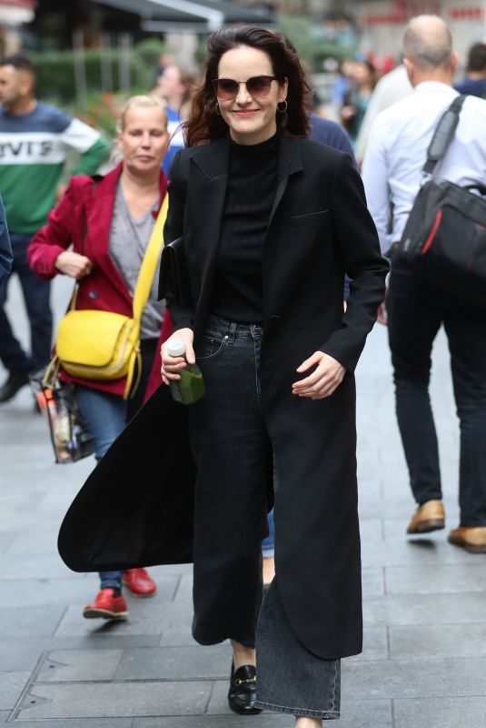 MICHELLE DOCKERY Arrives at Global Offices in London 09/06/2019