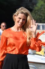MICHELLE HUNZIKER Out at 76th Venice Film Festival 08/31/2019