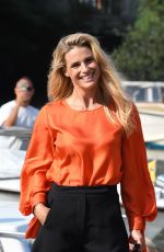 MICHELLE HUNZIKER Out at 76th Venice Film Festival 08/31/2019