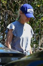 MILA KUNIS Show New Blonde Hair Out in Los Angeles 09/23/2019