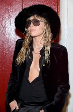 MILEY CYRIS at Tom Ford Show at New York Fashion Week 09/09/2019