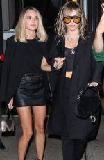 MILEY CYRUS and KAITLYNN at Acme Bar in New York 09/10/2019