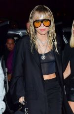 MILEY CYRUS and KAITLYNN at Acme Bar in New York 09/10/2019