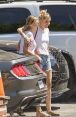 MILEY CYRUS and KAITLYNN CARTER Out fot Lunch in Los Angeles 09/01/2019