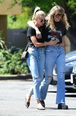 MILEY CYRUS and KAITLYNN CARTER Out in Los Angeles 09/14/2019