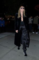 MILEY CYRUS Leaves Tom Ford Fashion Show in New York 09/09/2019