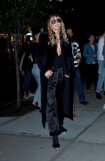 MILEY CYRUS Leaves Tom Ford Fashion Show in New York 09/09/2019