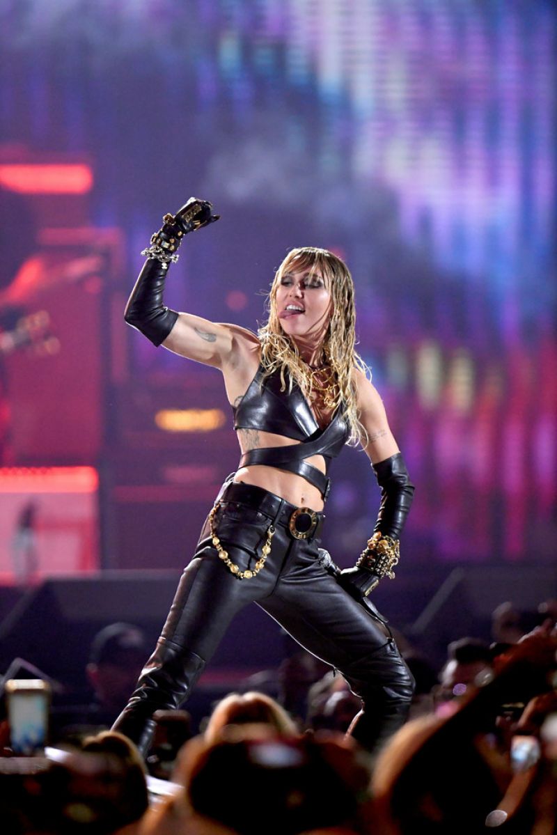 MILEY CYRUS Performs at 2019 Iheartradio Music Festival in