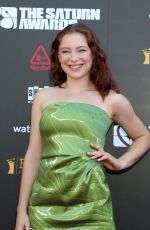 MINA SUNDWALL at 45th Annual Saturn Awards in Los Angeles 09/13/2019