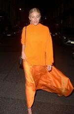 MOLLIE KING at Amanda Wakeley Presentation at London Fashion Week 09/12/2019