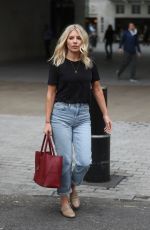 MOLLIE KING Leaves BBC Studio in London 09/09/2019