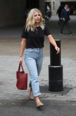 MOLLIE KING Leaves BBC Studios in London 09/09/2019