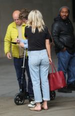 MOLLIE KING Leaves BBC Studios in London 09/09/2019