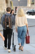 MOLLIE KING Leaves BBC Studios in London 09/21/2019