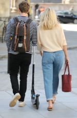 MOLLIE KING Leaves BBC Studios in London 09/21/2019