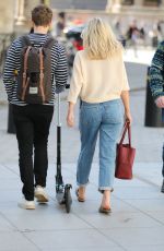 MOLLIE KING Leaves BBC Studios in London 09/21/2019