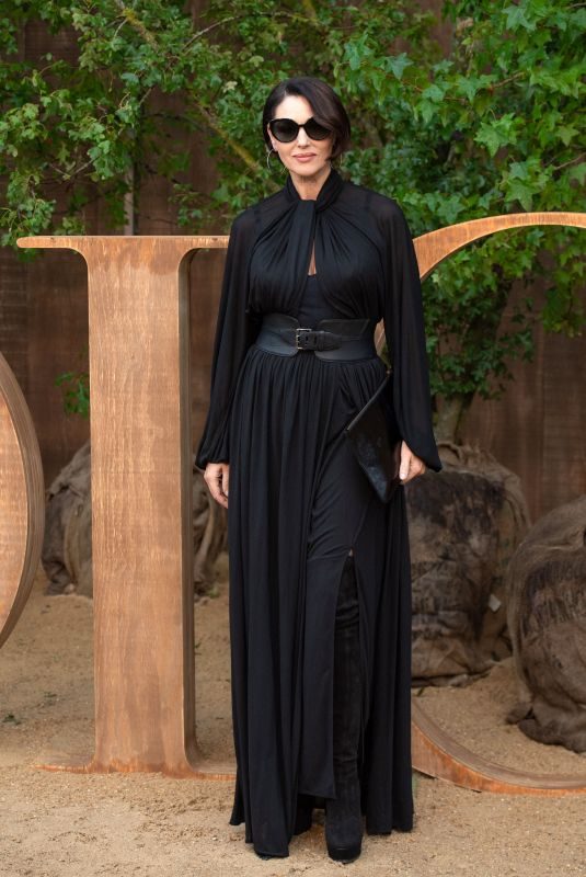 MONICA BELLUCCI at Christian Dior Show at Paris Fashion Week 09/24/2019