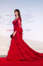 MONICA BELLUCCI at Irreversible - Inversion Integrale Premiere at 76th Venice Film Festival 08/31/2019