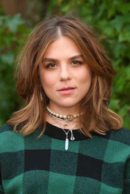 MORGANE POLANSKI at Christian Dior Show at Paris Fashion Week 09/24/2019