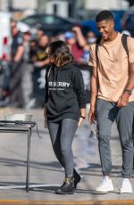 NAOMI SCOTT Arrives at Jimmy Kimmel Live! in Los Angeles 09/23/2019