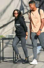 NAOMI SCOTT Arrives at Jimmy Kimmel Live! in Los Angeles 09/23/2019