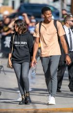NAOMI SCOTT Arrives at Jimmy Kimmel Live! in Los Angeles 09/23/2019