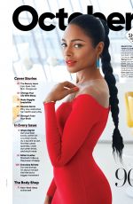 NAOMIE HARRIS in Shape Magazine, October 2019
