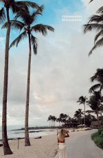 NASTIA LIKUN in Bikini at a Beach - Instagram Photos and Video 09/25/2019